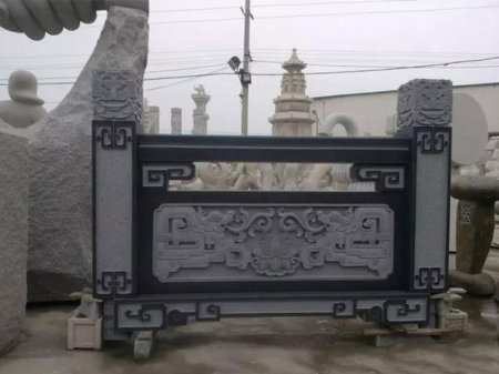 雕花創意青石欄板