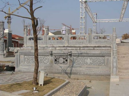 創意臺階青石欄板